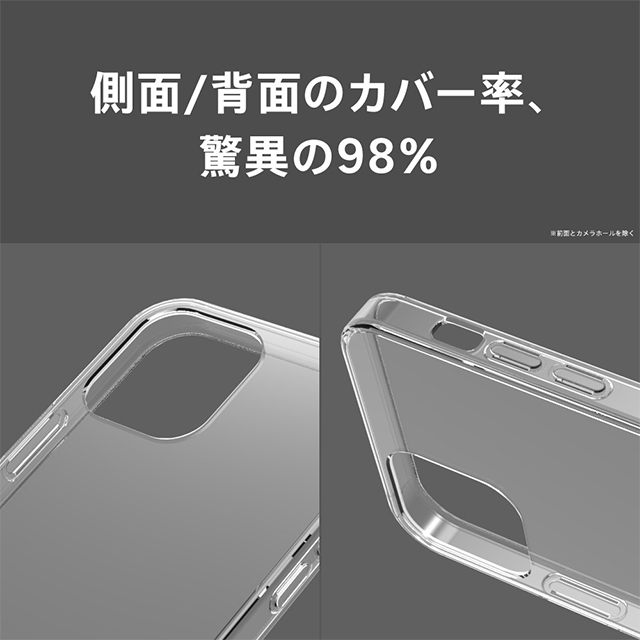 【iPhone12 mini ケース】[Turtle Hologram] ハイブリッドケース ホログラムパターン (クラッシュ)サブ画像