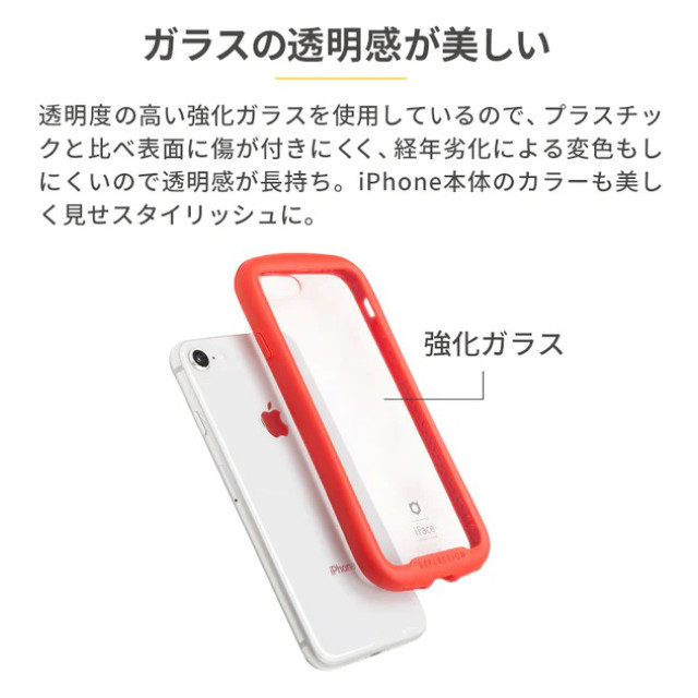 【iPhone12 mini ケース】iFace Reflection強化ガラスクリアケース (レッド)goods_nameサブ画像