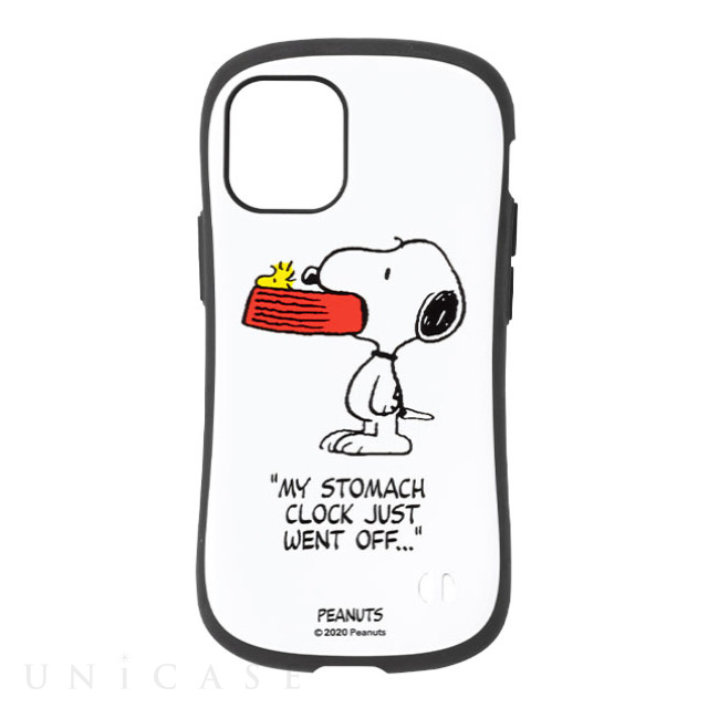 【iPhone12 mini ケース】PEANUTS iFace First Classケース (スヌーピー＆ウッドストック/ホワイト)