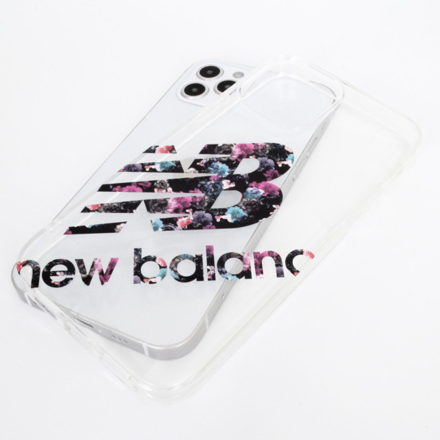 【iPhone12 mini ケース】TPUクリアケース (ビッグロゴ/フラワー柄)goods_nameサブ画像