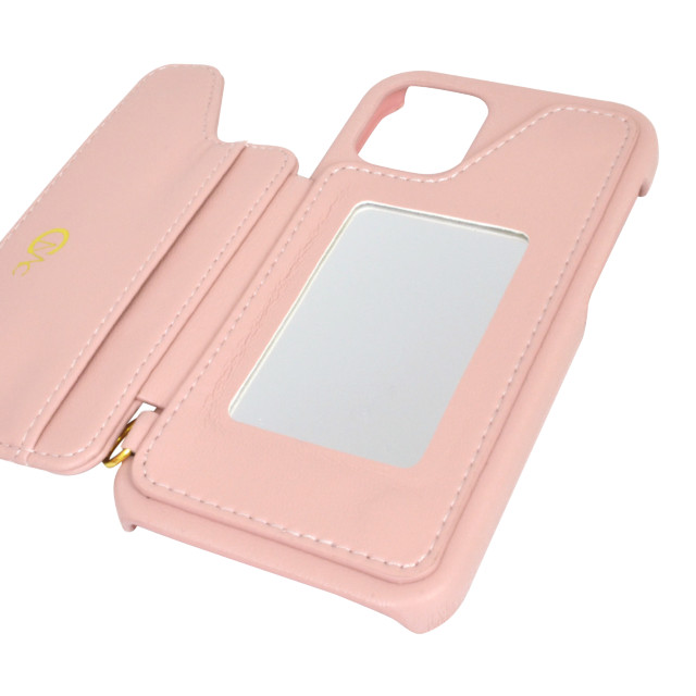 【iPhone12 mini ケース】CECIL McBEE キルティング背面ケース (PINK)サブ画像