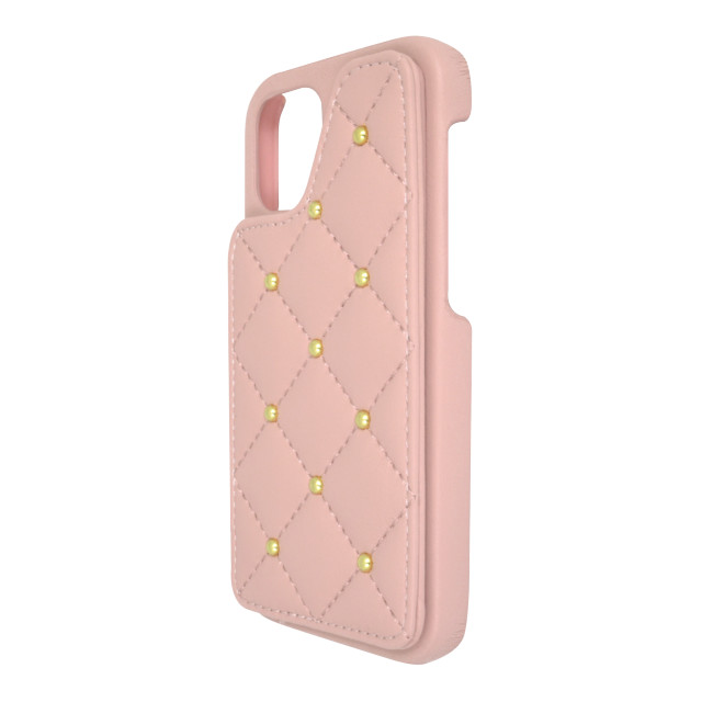 【iPhone12 mini ケース】CECIL McBEE キルティング背面ケース (PINK)サブ画像