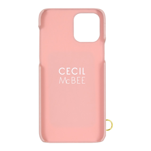 【iPhone12/12 Pro ケース】CECIL McBEE キルティング背面ケース (PINK)サブ画像