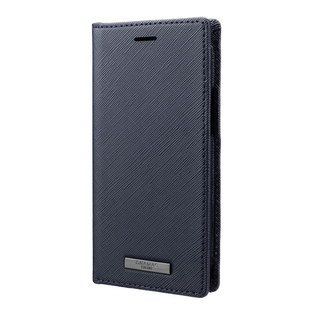 【iPhone12 mini ケース】“EURO Passione” PU Leather Book Case (Dark Navy)サブ画像