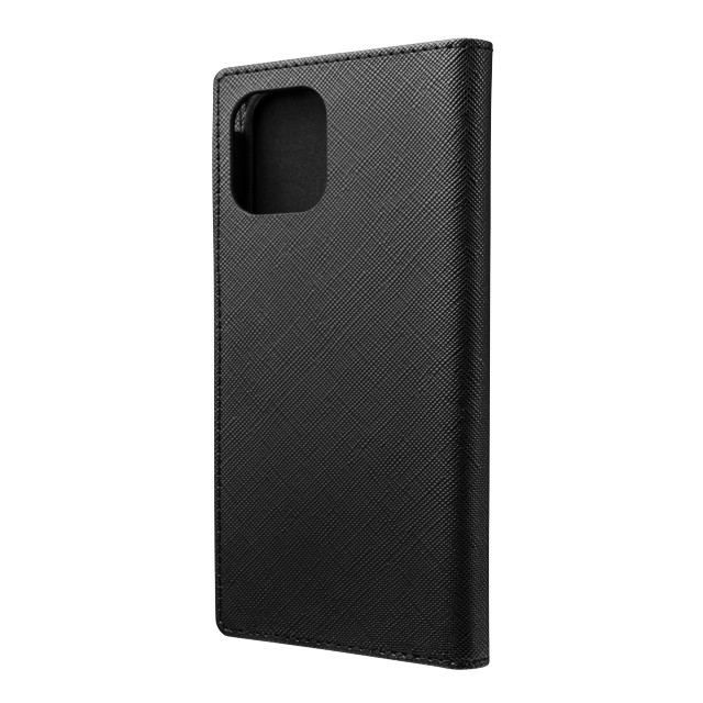 【iPhone12/12 Pro ケース】“EURO Passione” PU Leather Book Case (Black)goods_nameサブ画像