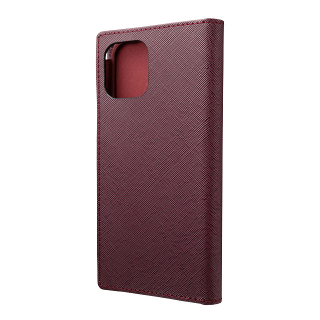 【iPhone12/12 Pro ケース】“EURO Passione” PU Leather Book Case (Burgundy)サブ画像