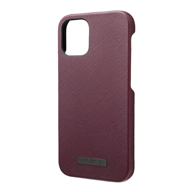 【iPhone12 mini ケース】“EURO Passione” PU Leather Shell Case (Burgundy)サブ画像