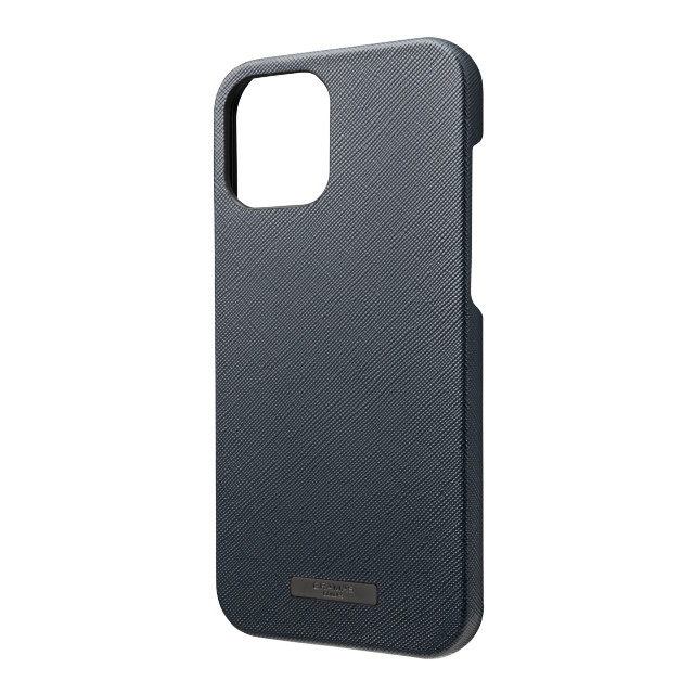 【iPhone12 Pro Max ケース】“EURO Passione” PU Leather Shell Case (Dark Navy)サブ画像