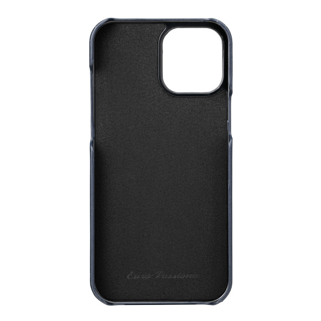 【iPhone12 Pro Max ケース】“EURO Passione” PU Leather Shell Case (Dark Navy)サブ画像