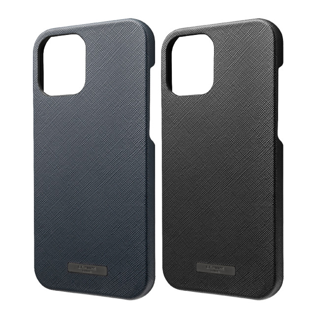 【iPhone12 Pro Max ケース】“EURO Passione” PU Leather Shell Case (Dark Navy)サブ画像