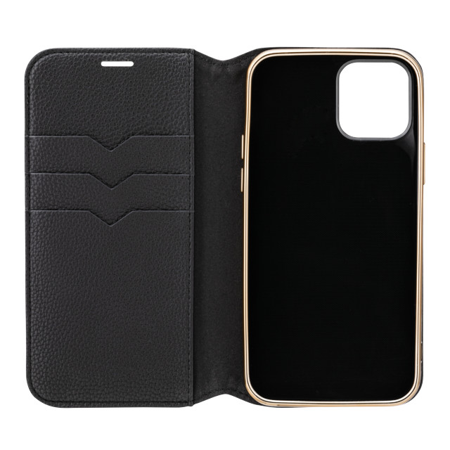 【iPhone12/12 Pro ケース】“Shrink” PU Leather Book Case (Greige)goods_nameサブ画像