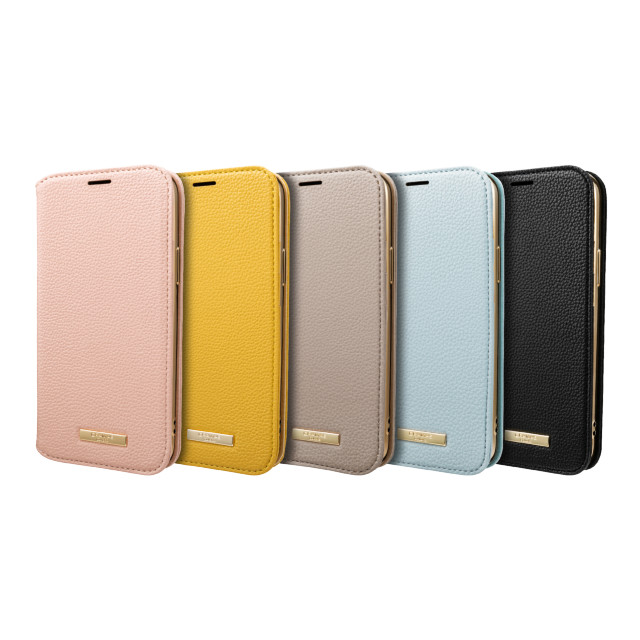 【iPhone12/12 Pro ケース】“Shrink” PU Leather Book Case (Greige)goods_nameサブ画像