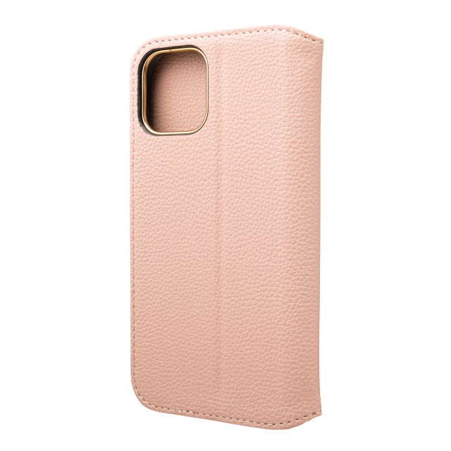 【iPhone12/12 Pro ケース】“Shrink” PU Leather Book Case (Pink)サブ画像