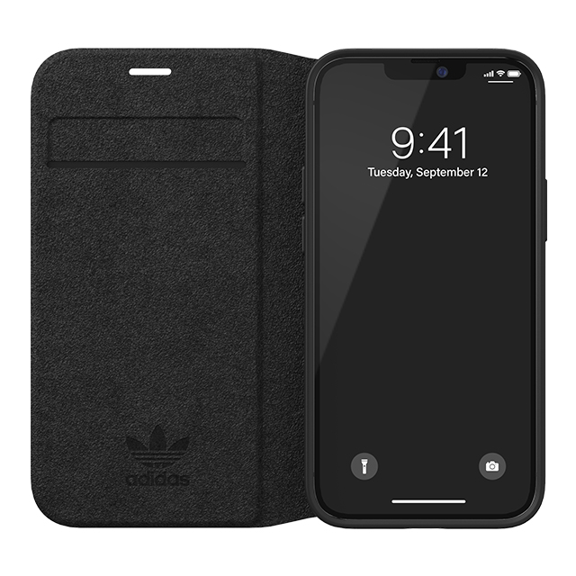 【iPhone12 mini ケース】Booklet Case BASIC FW20 (Black/White)サブ画像