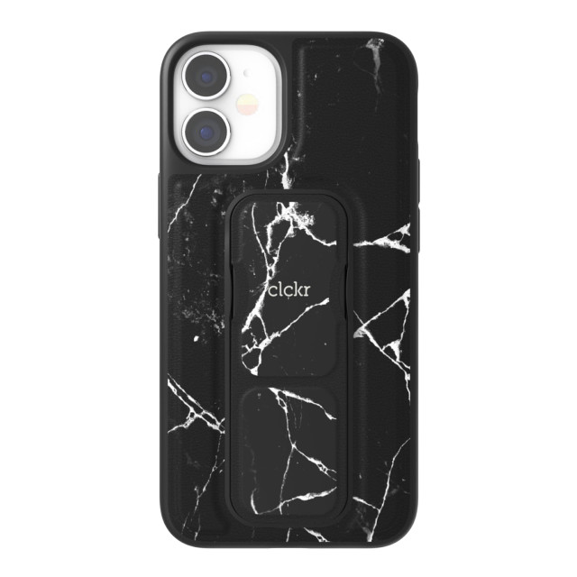 【iPhone12 mini ケース】CLEAR GRIPCASE Marble (Marble Black)goods_nameサブ画像