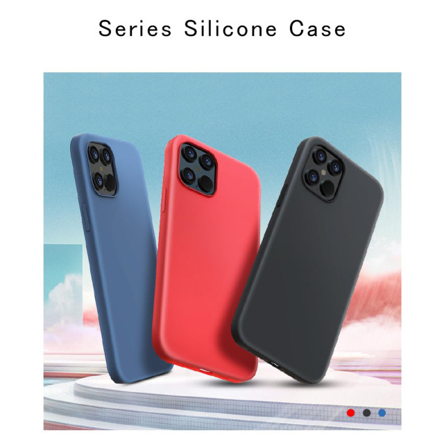 【iPhone12/12 Pro ケース】Nature Series Silicone Case (black)サブ画像