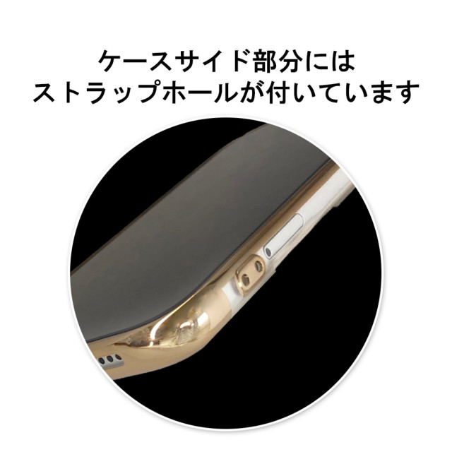 【iPhone12 mini ケース】Electroplated Ring PC Case (ブラック)goods_nameサブ画像