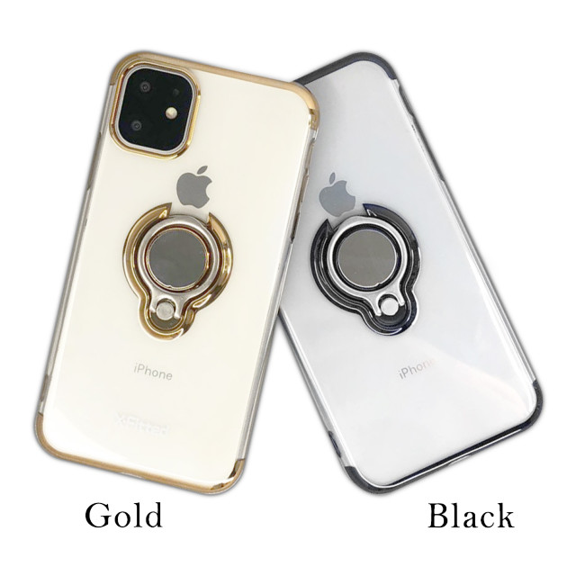 【iPhone12 mini ケース】Electroplated Ring PC Case (ブラック)goods_nameサブ画像