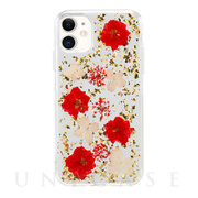 【iPhone12 mini ケース】FLORA (Red fl...