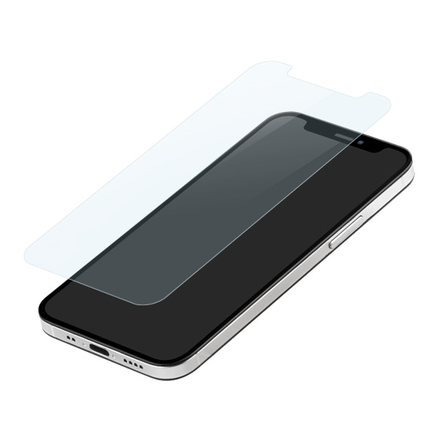 【iPhone12 mini フィルム】貼りミスゼロ保護ガラス (光沢・ブルーライトカット)サブ画像