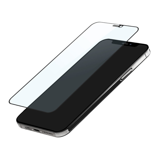 【iPhone12/12 Pro フィルム】貼りミスゼロ全面保護ガラス (光沢・ブルーライトカット)サブ画像