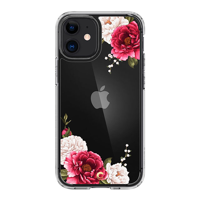 【iPhone12 mini ケース】Cecile (Red Floral)サブ画像