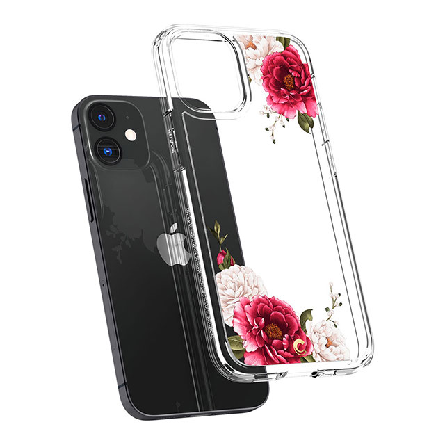 【iPhone12 mini ケース】Cecile (Red Floral)goods_nameサブ画像