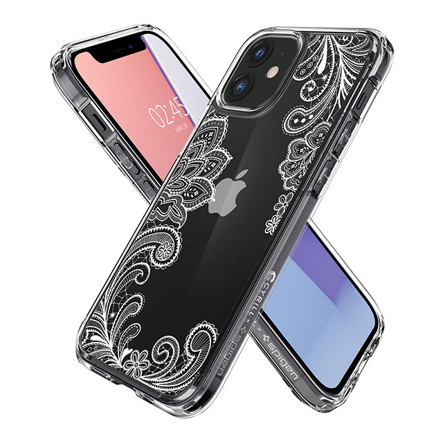 【iPhone12 mini ケース】Cecile (White Mandala)サブ画像