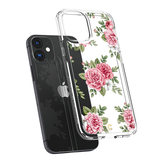 【iPhone12 mini ケース】Cecile (Pink Floral)サブ画像