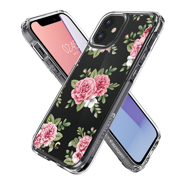 【iPhone12 mini ケース】Cecile (Pink Floral)サブ画像