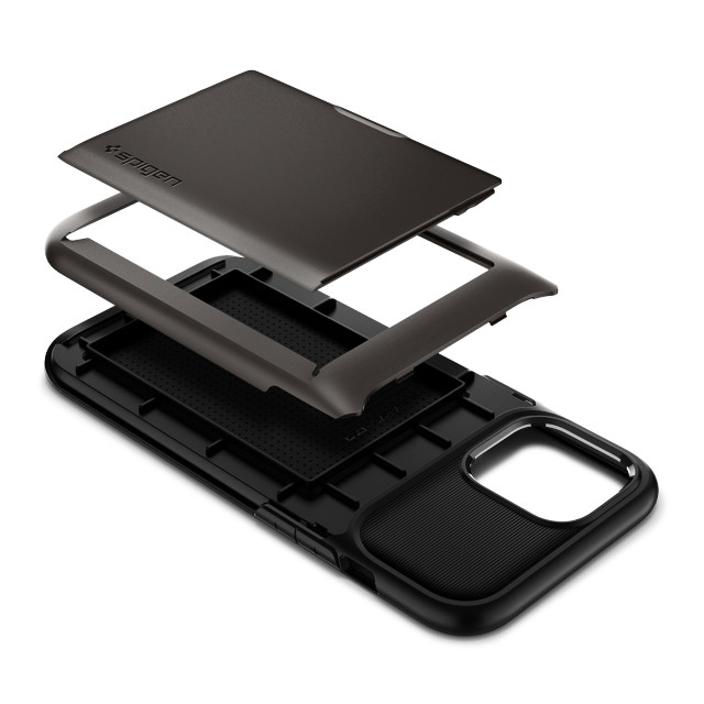 【iPhone12/12 Pro ケース】Slim Armor Wallet (Gunmetal)サブ画像