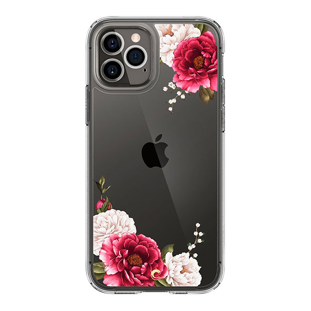 【iPhone12/12 Pro ケース】Cecile (Red Floral)goods_nameサブ画像