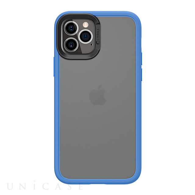 【iPhone12/12 Pro ケース】Color Brick (Linen Blue)