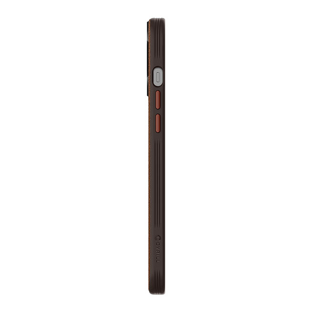 【iPhone12 Pro Max ケース】Leather Brick (Saddle Brown)サブ画像