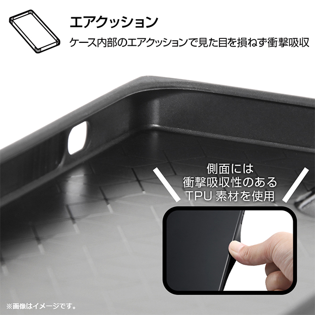 【iPhone12 mini ケース】ディズニーキャラクター/耐衝撃ハイブリッドケース シリコン KAKU (ミニーマウス)goods_nameサブ画像