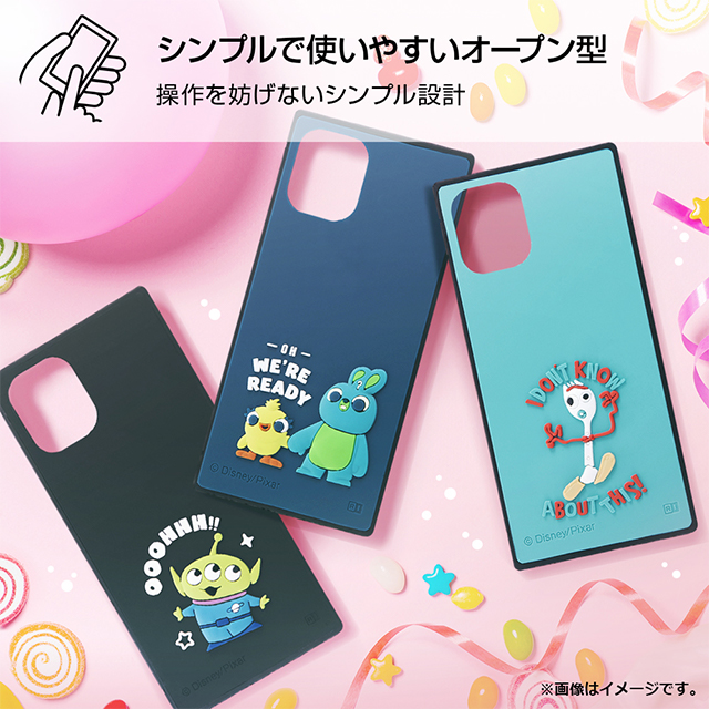 【iPhone12 mini ケース】ディズニー・ピクサーキャラクター/耐衝撃ハイブリッドケース シリコン KAKU (トイ・ストーリー/エイリアン)goods_nameサブ画像