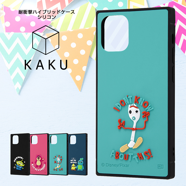 【iPhone12 mini ケース】ディズニー・ピクサーキャラクター/耐衝撃ハイブリッドケース シリコン KAKU (トイ・ストーリー/ロッツォ)サブ画像