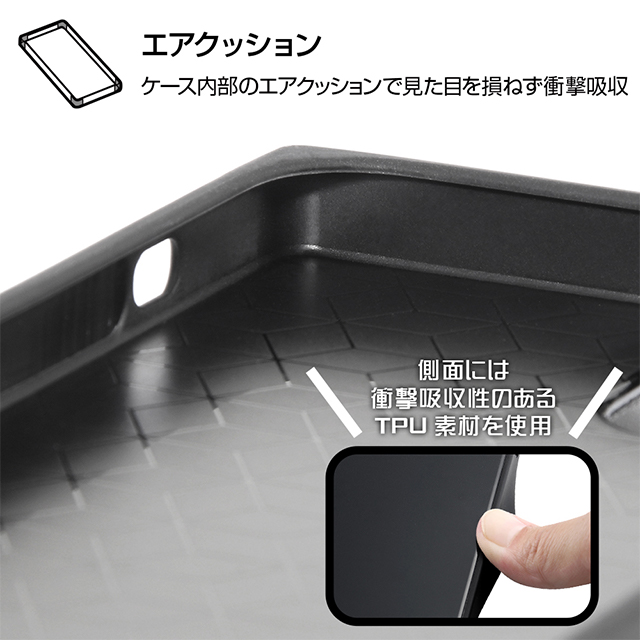 【iPhone12/12 Pro ケース】ディズニーキャラクター/耐衝撃ハイブリッドケース KAKU (ダンボ/Clapperboard)サブ画像