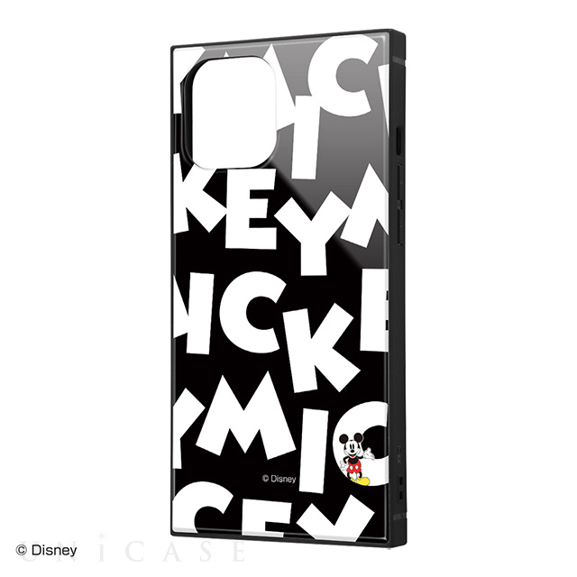 【iPhone12 Pro Max ケース】ディズニーキャラクター/耐衝撃ハイブリッドケース KAKU (ミッキーマウス/I AM)