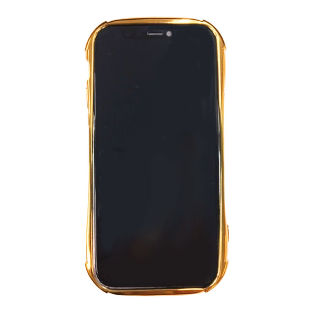 【iPhone12/12 Pro ケース】メッキTPU (GREEN＆GOLD)goods_nameサブ画像