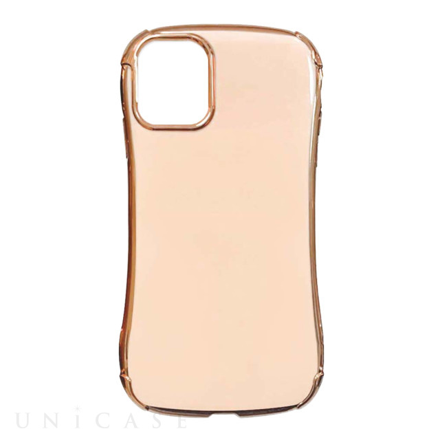 【iPhone12/12 Pro ケース】メッキTPU (PINK＆GOLD)