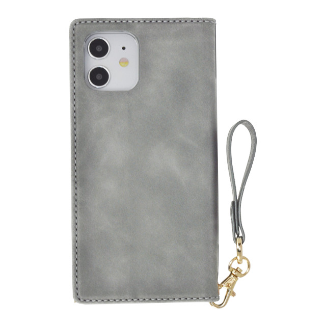 【iPhone12 mini ケース】手帳ケース (Khaki gray)goods_nameサブ画像