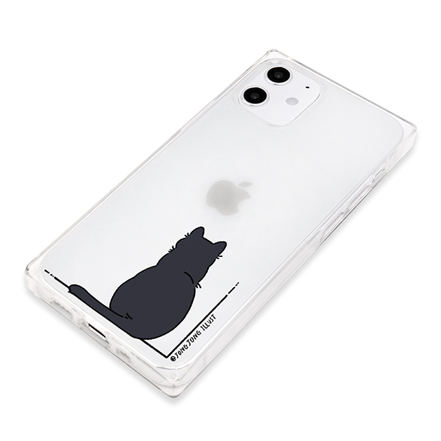 【iPhone12 mini ケース】ソフトスクウェアケース (KURONEKO)goods_nameサブ画像