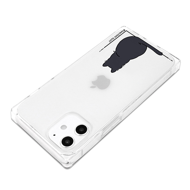 【iPhone12 mini ケース】ソフトスクウェアケース (KURONEKO)goods_nameサブ画像