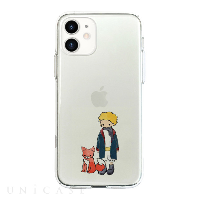 【iPhone12/12 Pro ケース】ソフトクリアケース (リトルプリンスとキツネ)