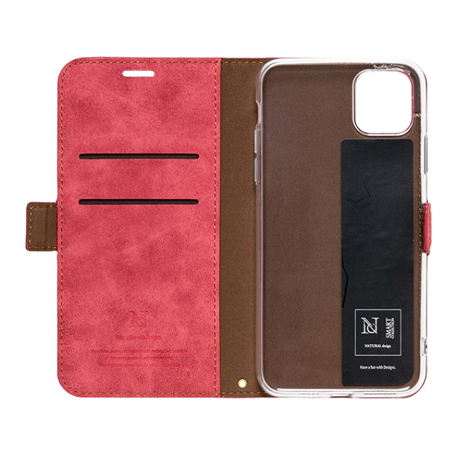 【iPhone12 Pro Max ケース】手帳型ケース Style Natural (Red)goods_nameサブ画像