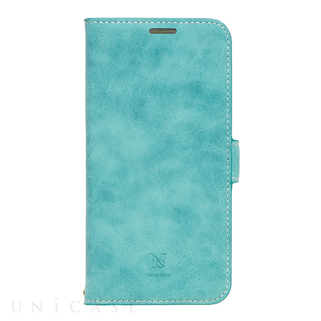 【iPhone12 Pro Max ケース】手帳型ケース Style Natural (Turquoise)