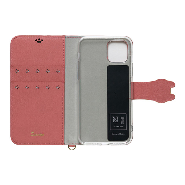 【iPhone12 mini ケース】手帳型ケース Cocotte (Pink)goods_nameサブ画像