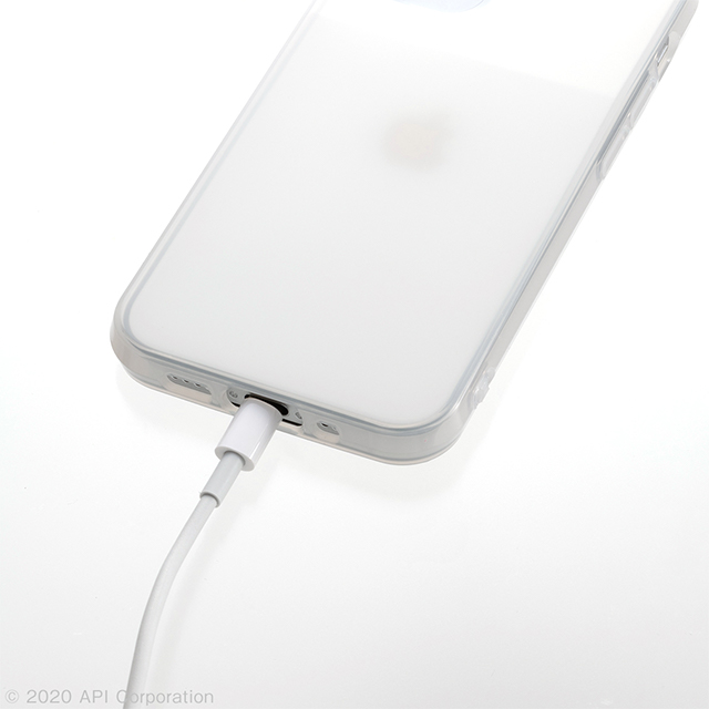 【iPhone12 mini ケース】HEXAGON (MATTE WHITE)サブ画像