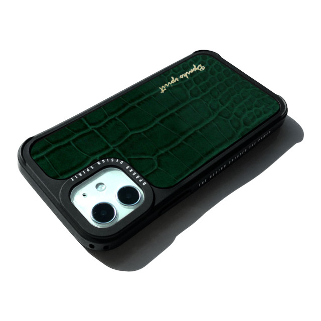 【iPhone12 mini ケース】Leather Case (GREEN)goods_nameサブ画像